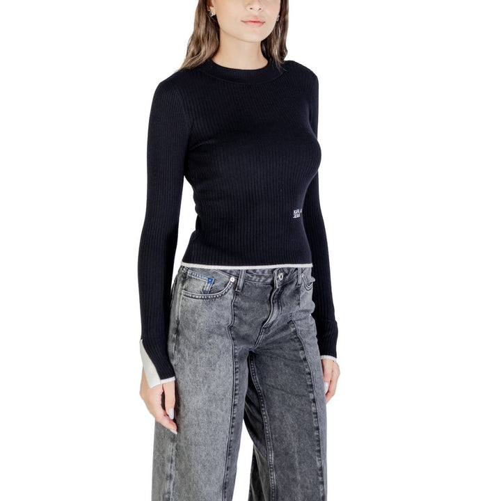 Women’s Karl Lagerfeld Black Viscose Sweatshirt
