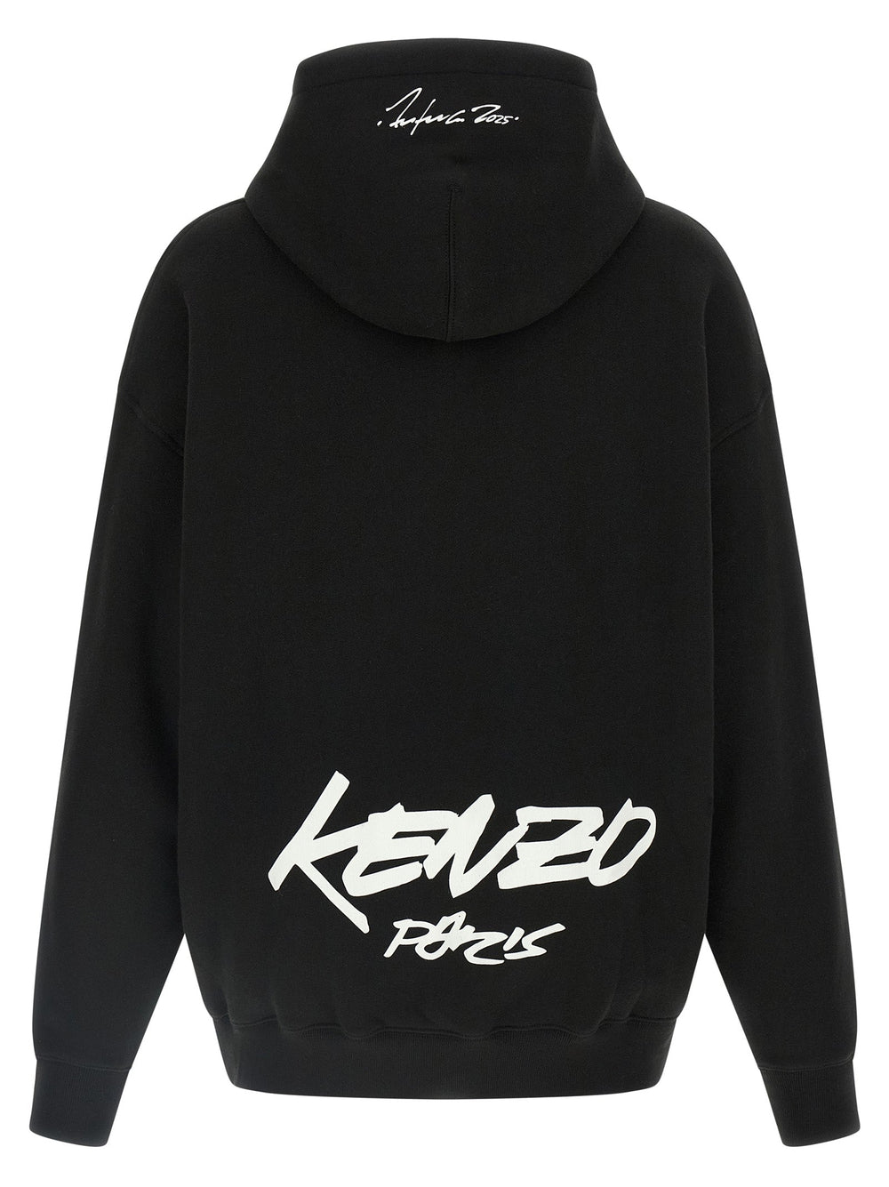 Women’s Kenzo Black Cotton Hoodie