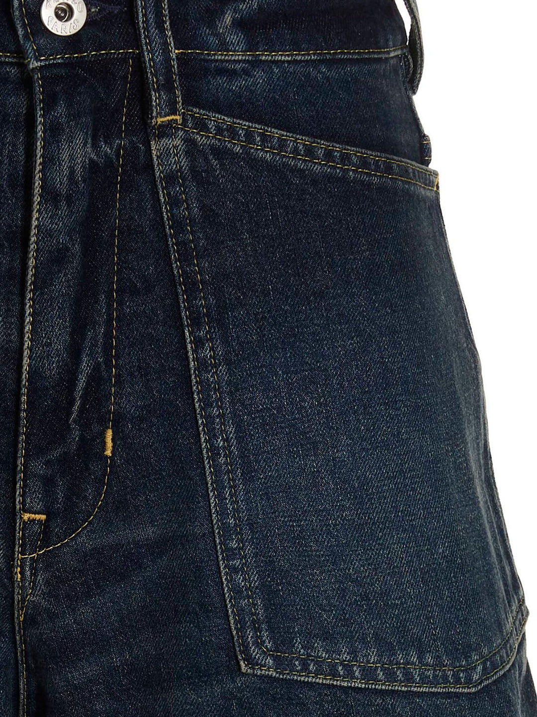 Women’s Kenzo Blue Cotton Bermuda Shorts