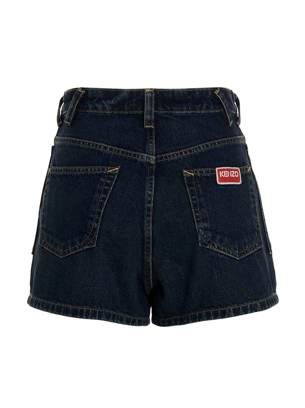 Women’s Kenzo Blue Cotton Bermuda Shorts