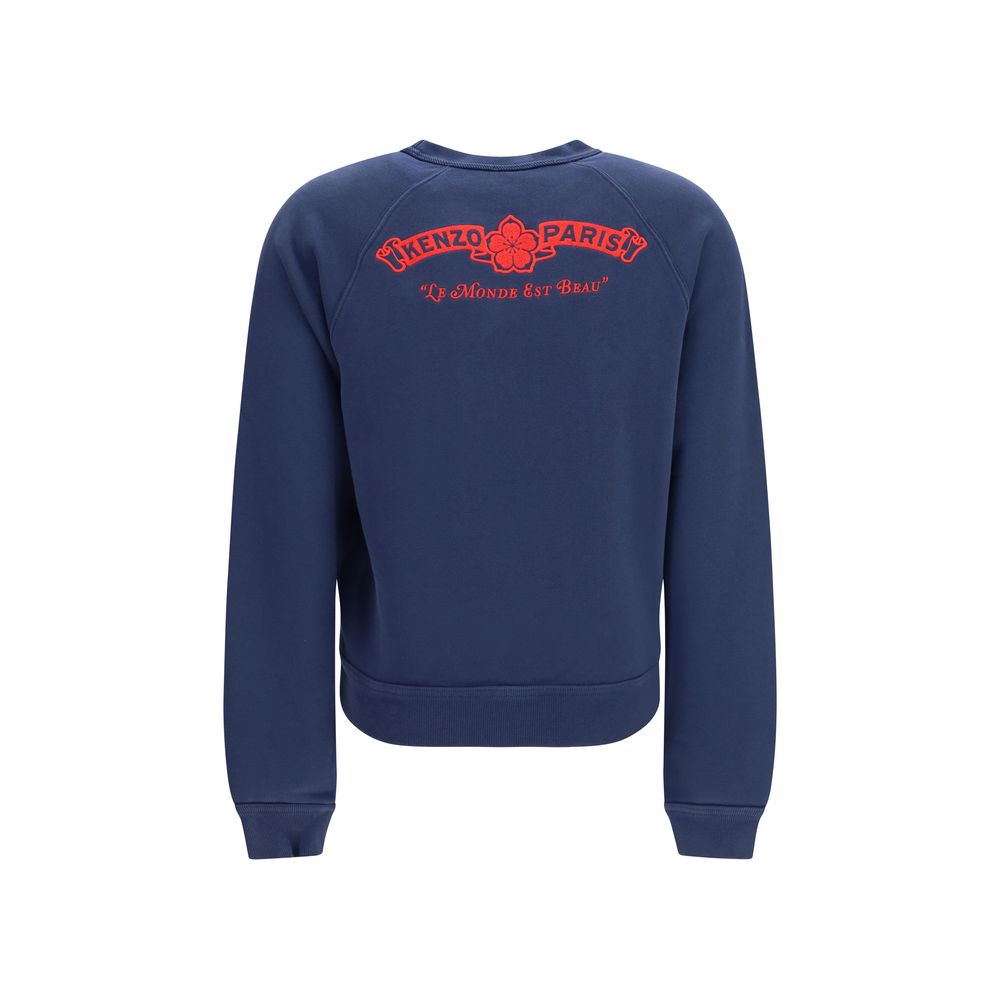 Women’s Kenzo Blue Cotton Sweatshirt