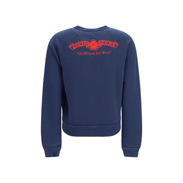 Women’s Kenzo Blue Cotton Sweatshirt