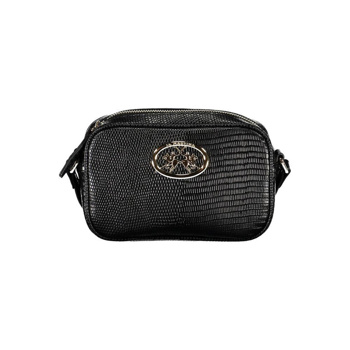 Women’s La Martina Black Polyurethane Women Handbag