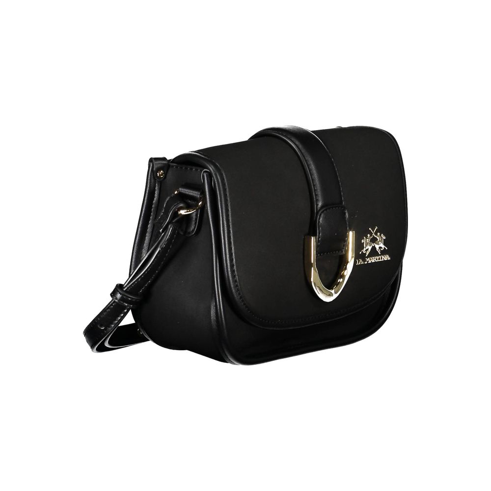 Women’s La Martina Nero Polyurethane Women Shoulder Bag