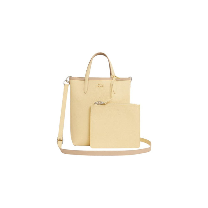 Women’s Lacoste Beige Leather Handbag