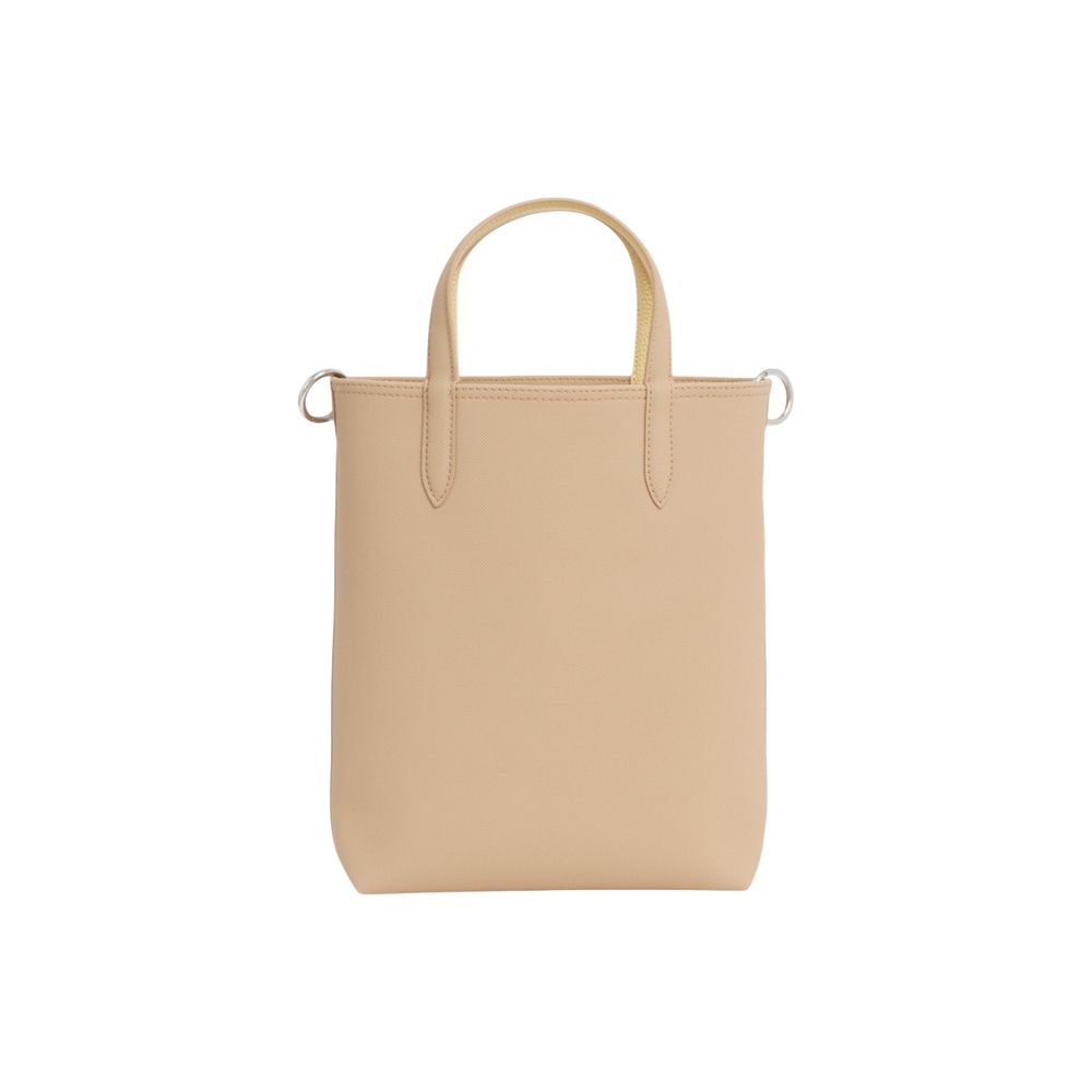 Women’s Lacoste Beige Leather Handbag