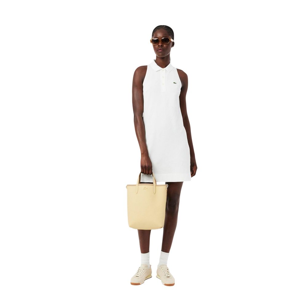 Women’s Lacoste Beige Leather Handbag