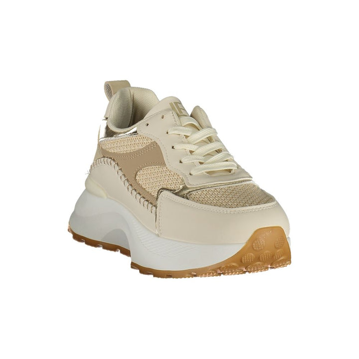 Laura Biagiotti Beige Polyurethane Women&