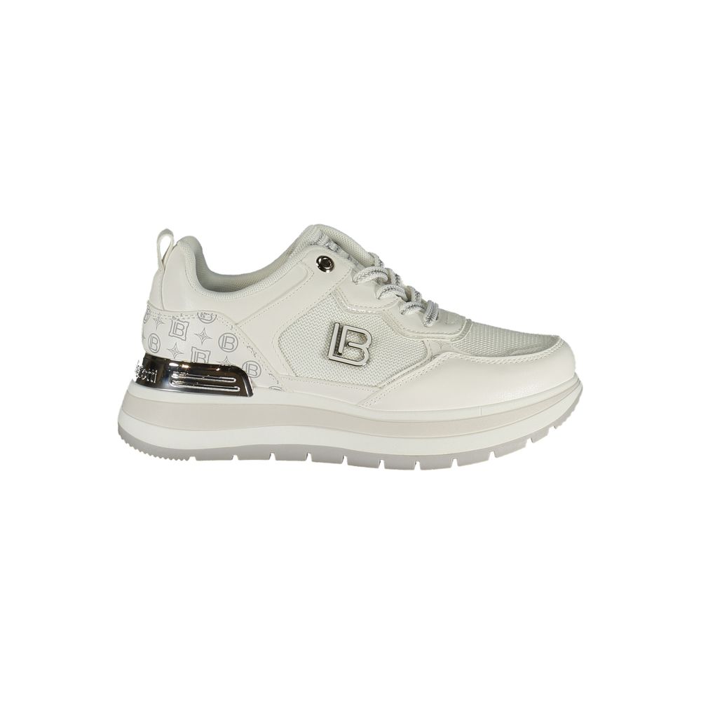 Women’s Laura Biagiotti Bianco Poliuretano Women Sneaker