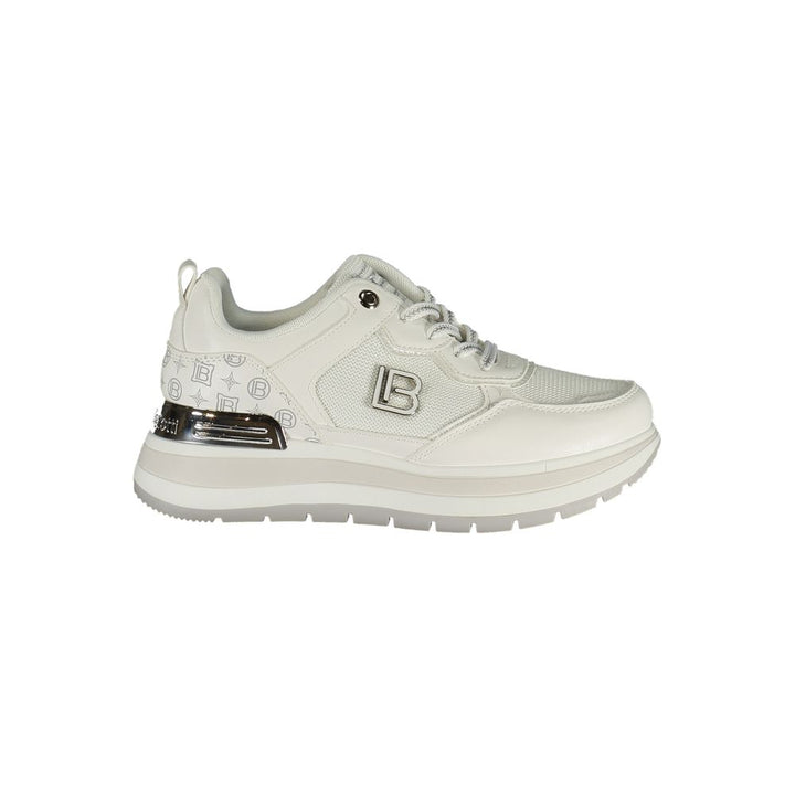 Women’s Laura Biagiotti Bianco Poliuretano Women Sneaker