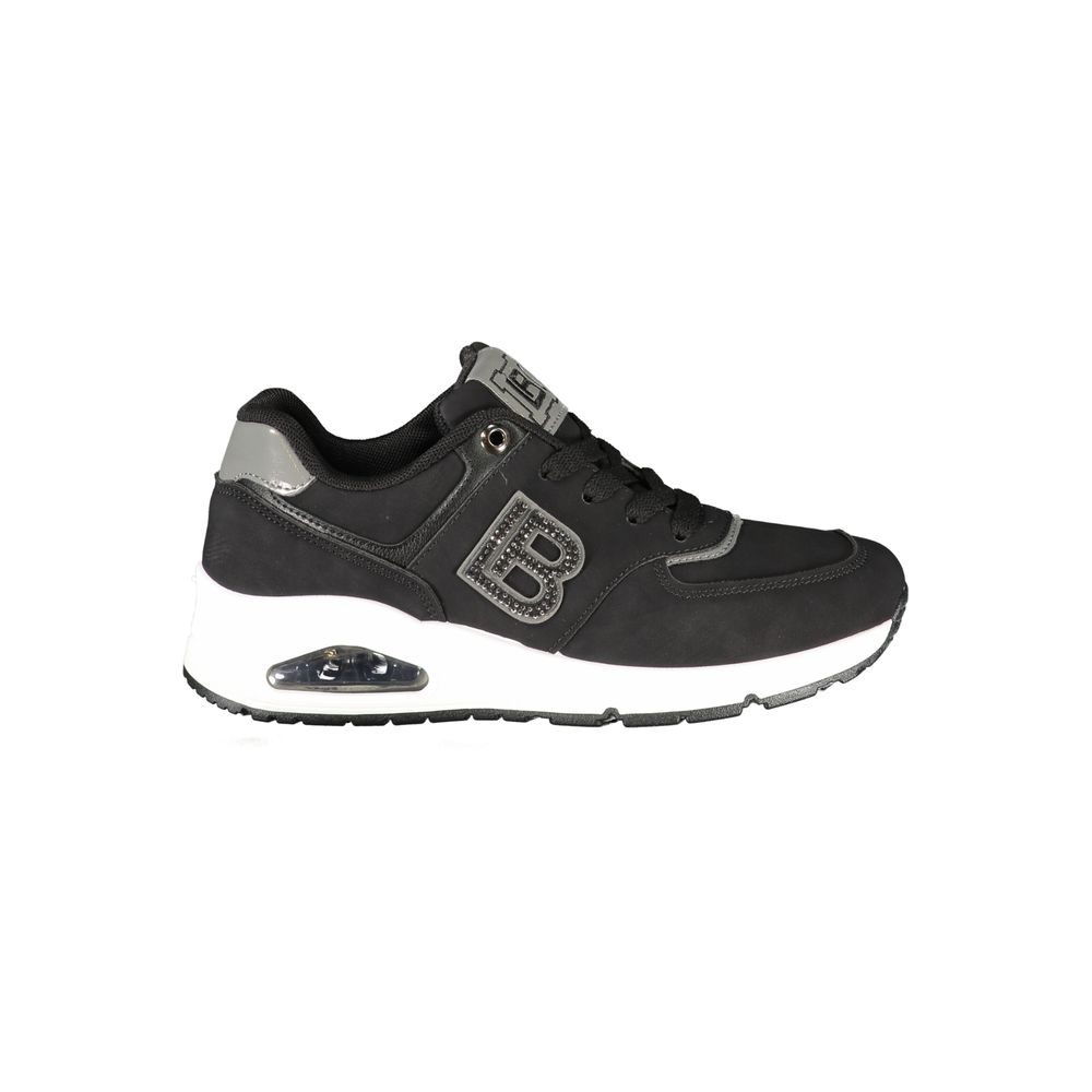 Women’s Laura Biagiotti Black Polyurethane Women Sneaker