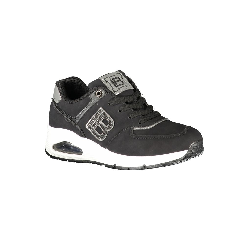 Women’s Laura Biagiotti Black Polyurethane Women Sneaker