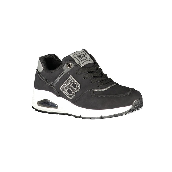 Women’s Laura Biagiotti Black Polyurethane Women Sneaker