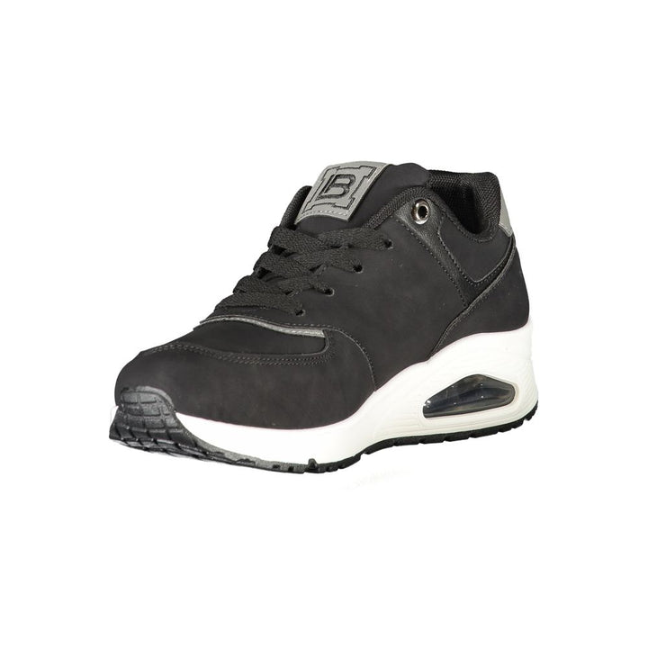 Women’s Laura Biagiotti Black Polyurethane Women Sneaker