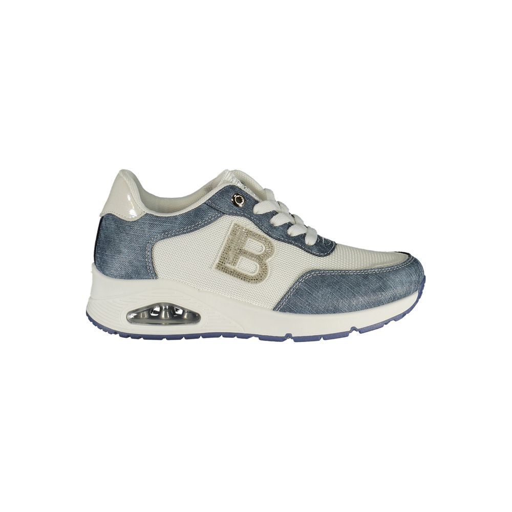 Women’s Laura Biagiotti Blue Polyester Women Sneaker