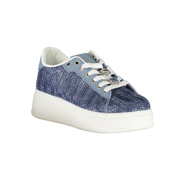 Women’s Laura Biagiotti Blue Polyurethane Women Sneaker
