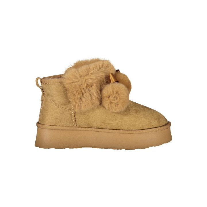 Women’s Laura Biagiotti Marrone Polyester Women Stivaletto
