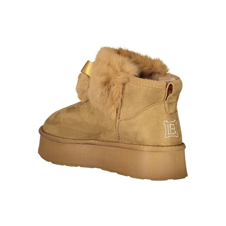Women’s Laura Biagiotti Marrone Polyester Women Stivaletto