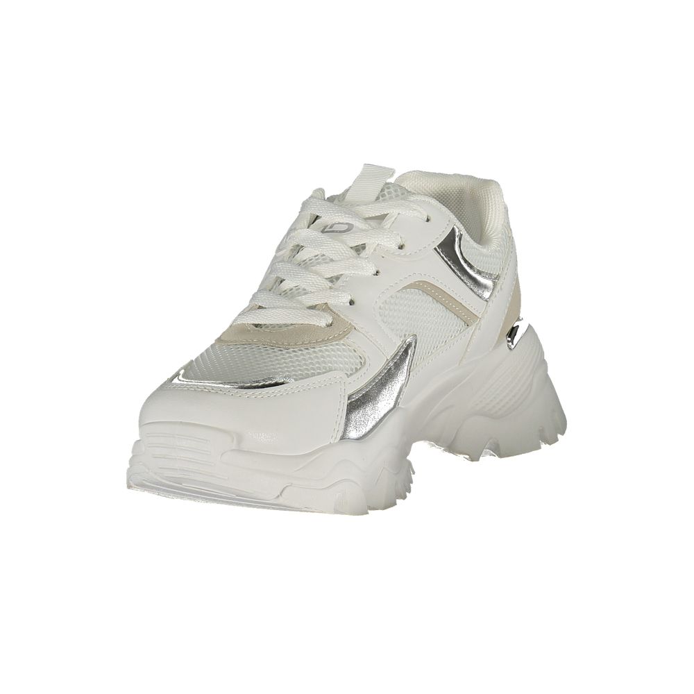 Women’s Laura Biagiotti White Polyurethane Women Sneaker