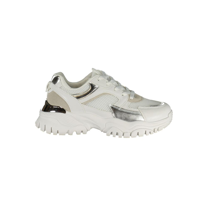 Women’s Laura Biagiotti White Polyurethane Women Sneaker