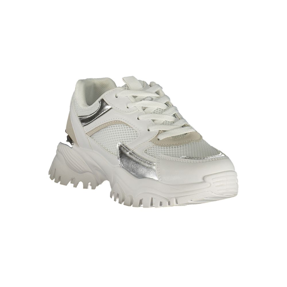 Women’s Laura Biagiotti White Polyurethane Women Sneaker