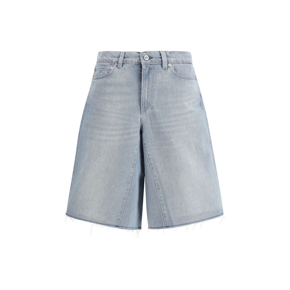 Women’s our Legacy Blue Cotton Bermuda Shorts