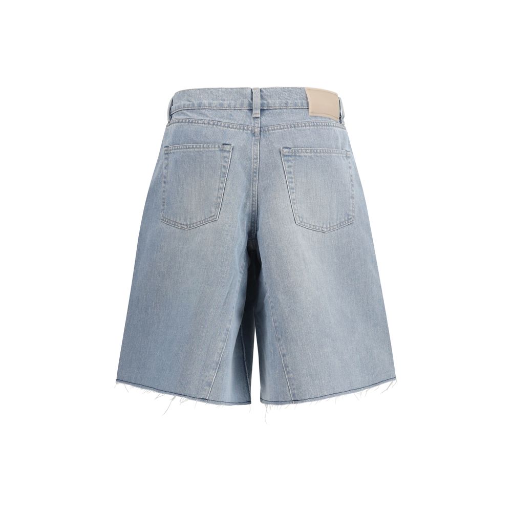 Women’s our Legacy Blue Cotton Bermuda Shorts