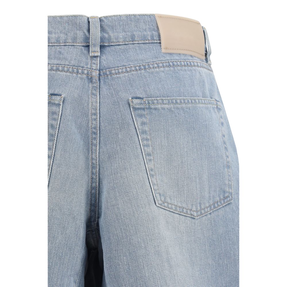 Women’s our Legacy Blue Cotton Bermuda Shorts