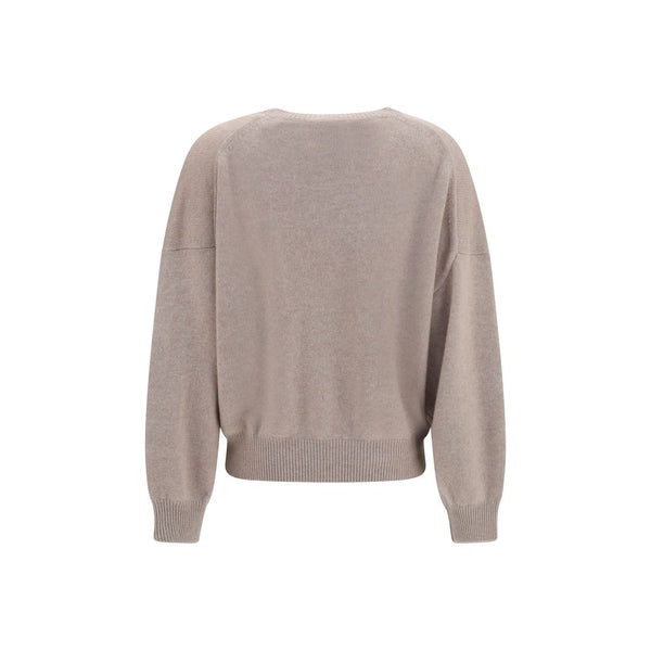 Women’s Lisa Yang Beige Cashmere Sweater