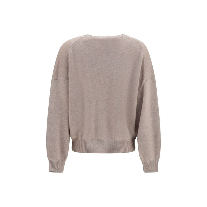 Women’s Lisa Yang Beige Cashmere Sweater