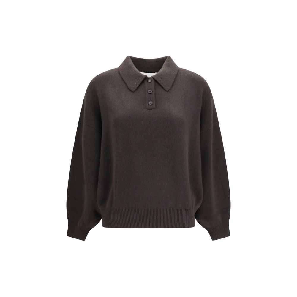 Women’s Lisa Yang Brown Cashmere Sweater