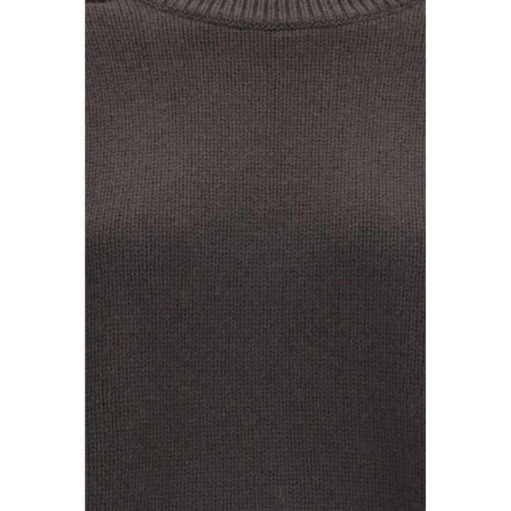 Women’s Lisa Yang Brown Cashmere Sweater