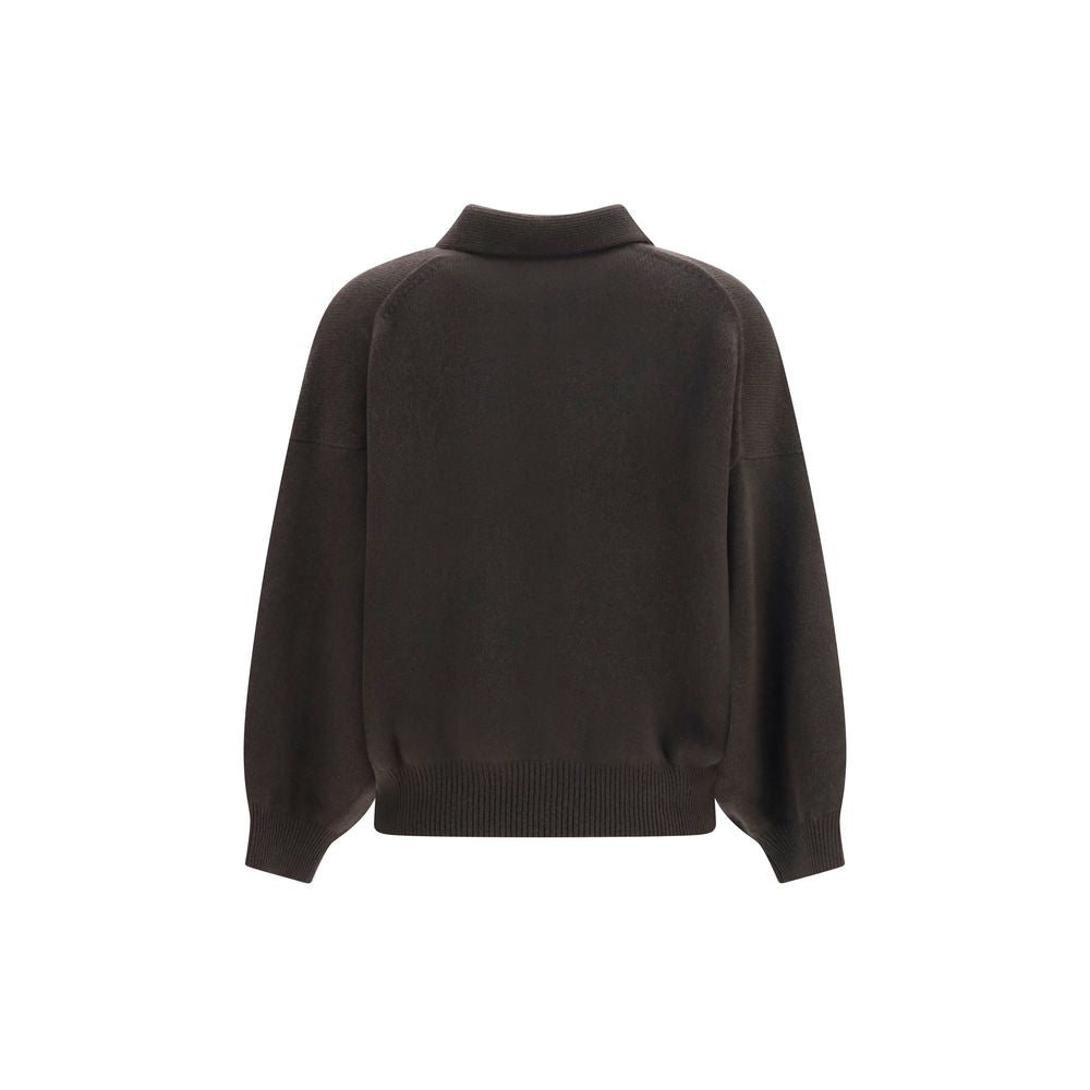 Women’s Lisa Yang Brown Cashmere Sweater