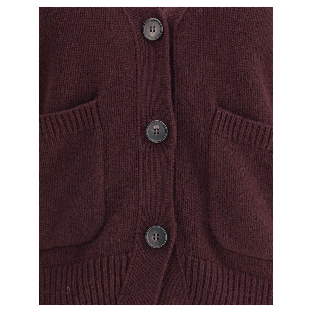 Women’s Lisa Yang Purple Cashmere Cardigan