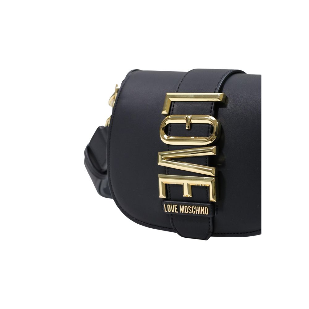 Women’s Love Moschino Black Polyethylene Handbag