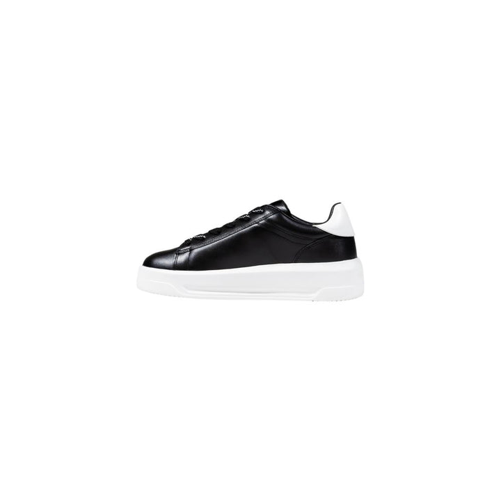 Women’s Love Moschino Black and White Synthetic Chunky Sneakers