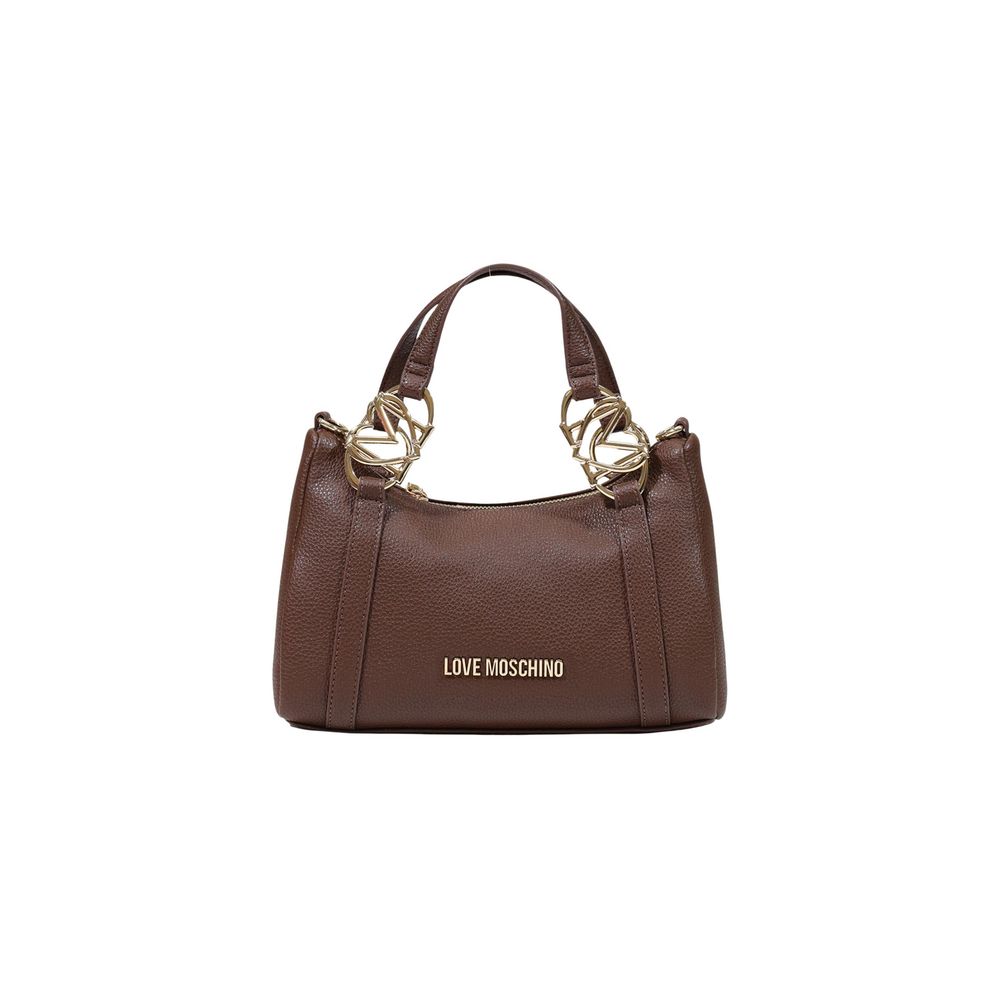 Women’s Love Moschino Brown Polyethylene Handbag