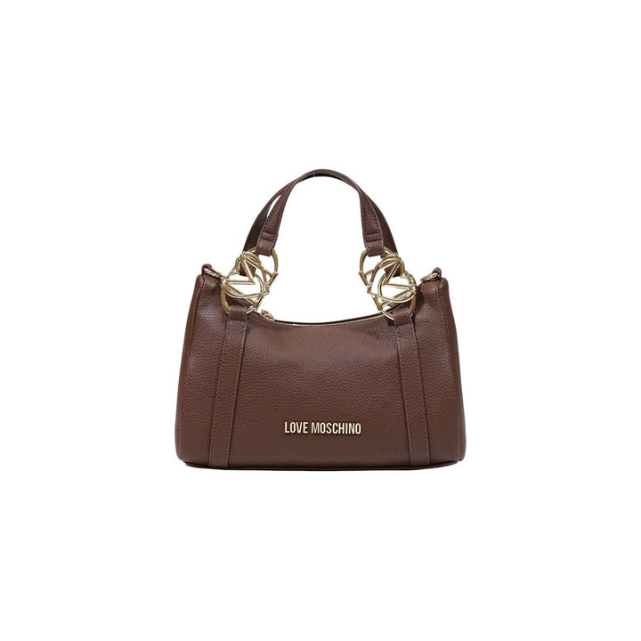Women’s Love Moschino Brown Polyethylene Handbag