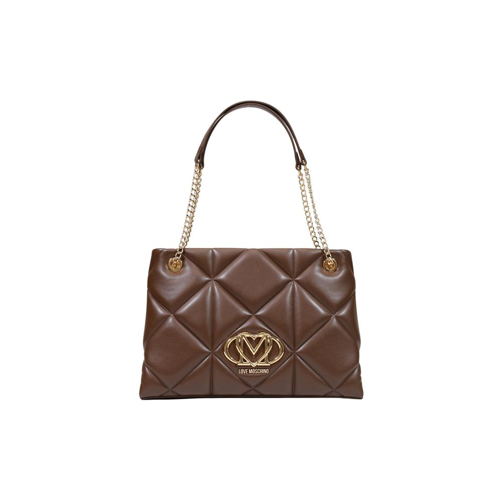 Women’s Love Moschino Brown Polyethylene Handbag