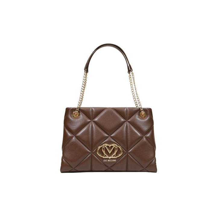 Women’s Love Moschino Brown Polyethylene Handbag