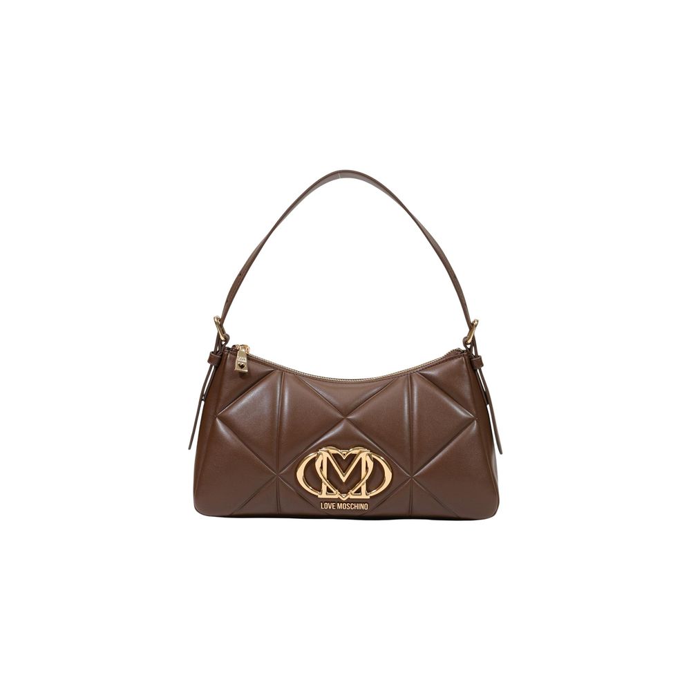 Women’s Love Moschino Brown Polyethylene Handbag