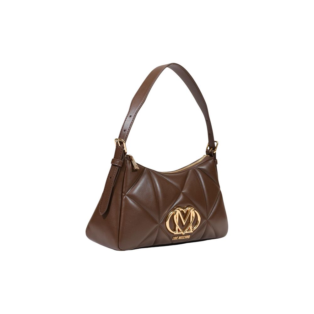 Women’s Love Moschino Brown Polyethylene Handbag