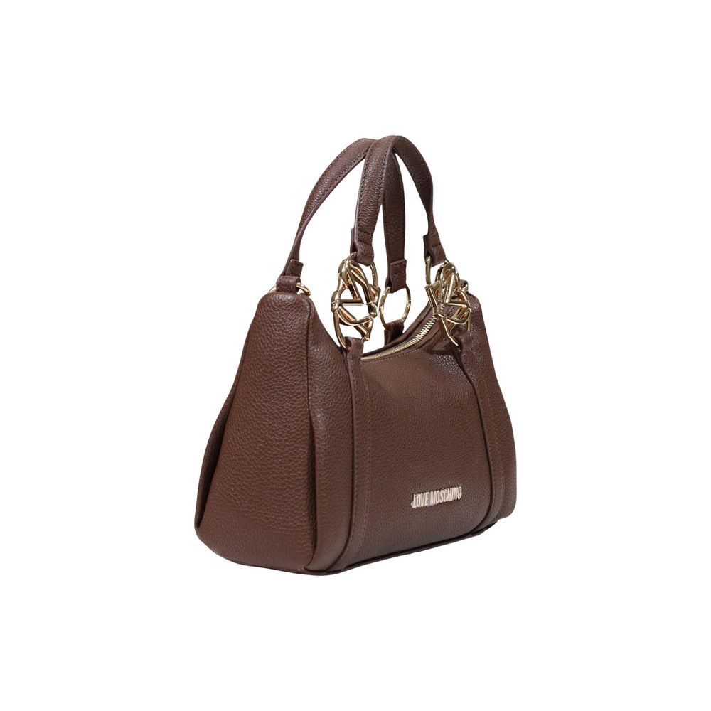 Women’s Love Moschino Brown Polyethylene Handbag