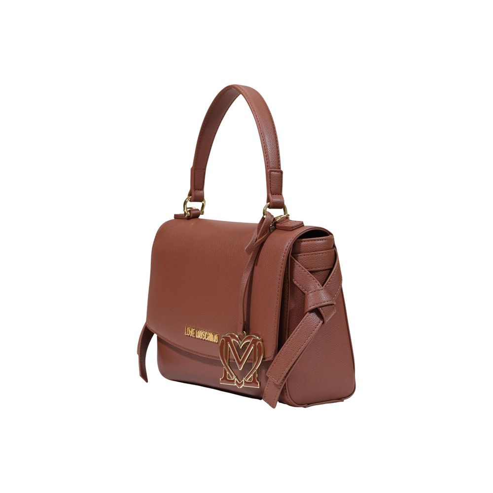 Women’s Love Moschino Brown Polyethylene Handbag