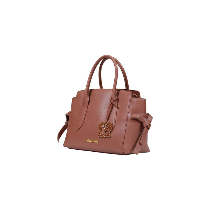 Women’s Love Moschino Brown Polyethylene Handbag