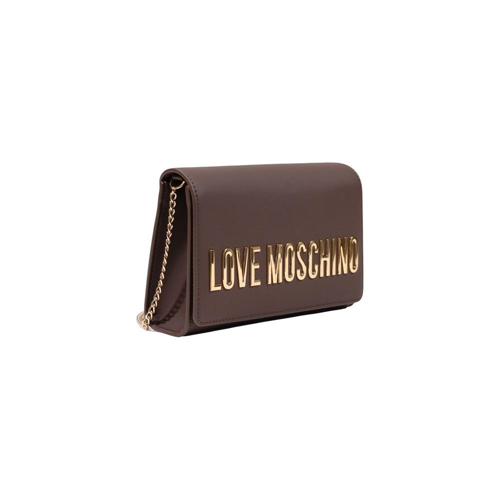 Women’s Love Moschino Brown Polyethylene Handbag