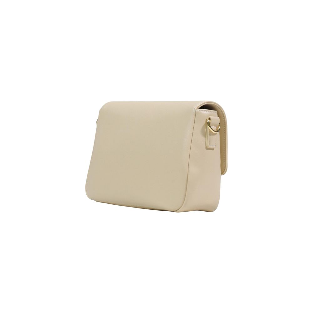 Women’s Love Moschino Cream Polyethylene Handbag