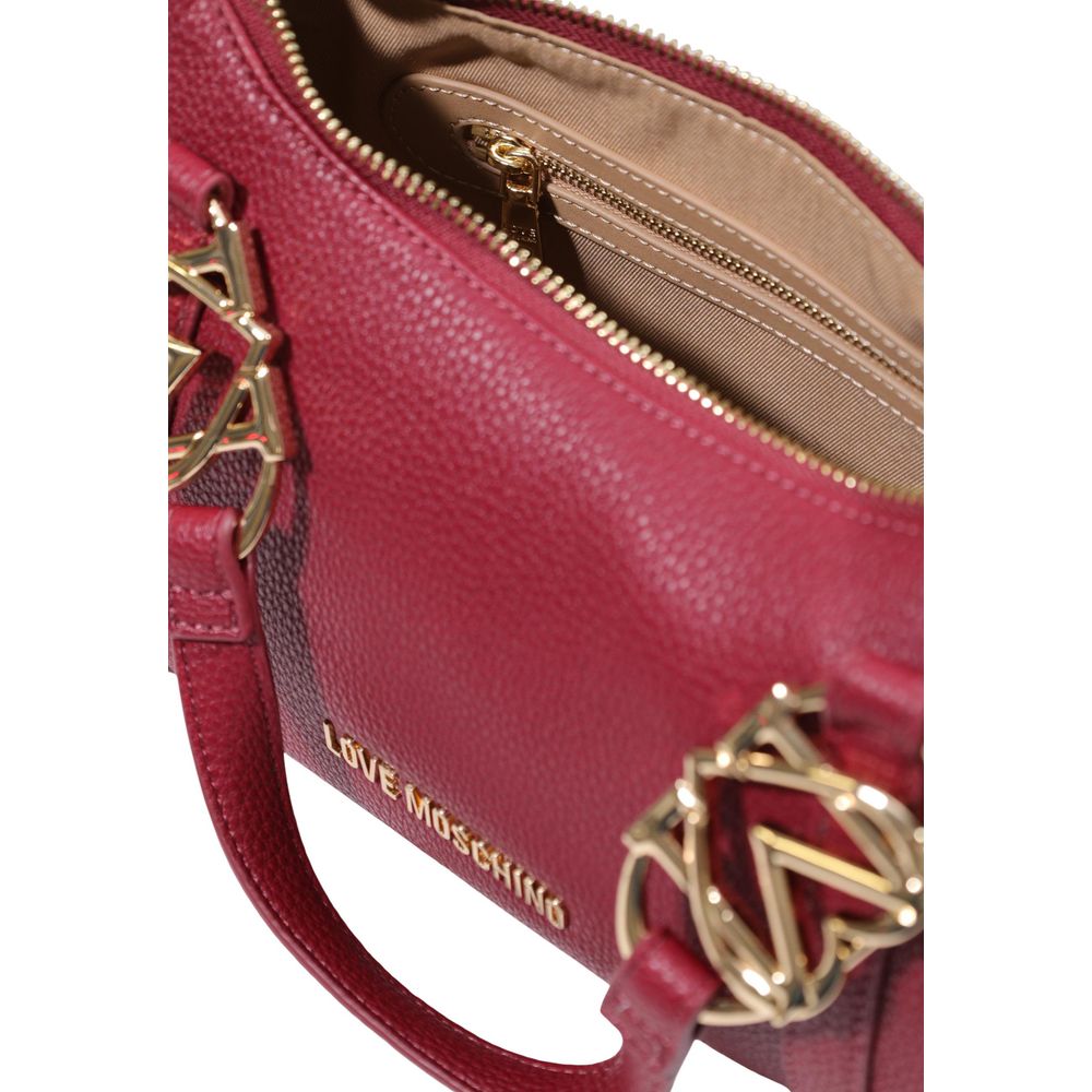 Women’s Love Moschino Purple Polyethylene Handbag