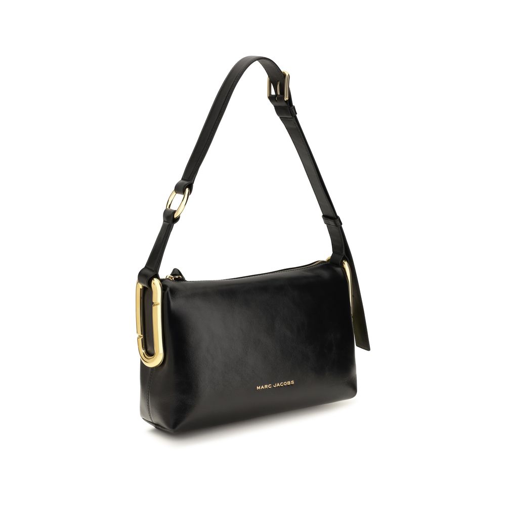 Women’s Marc Jacobs Black Calf Leather Bos Taurus Shoulder Bag