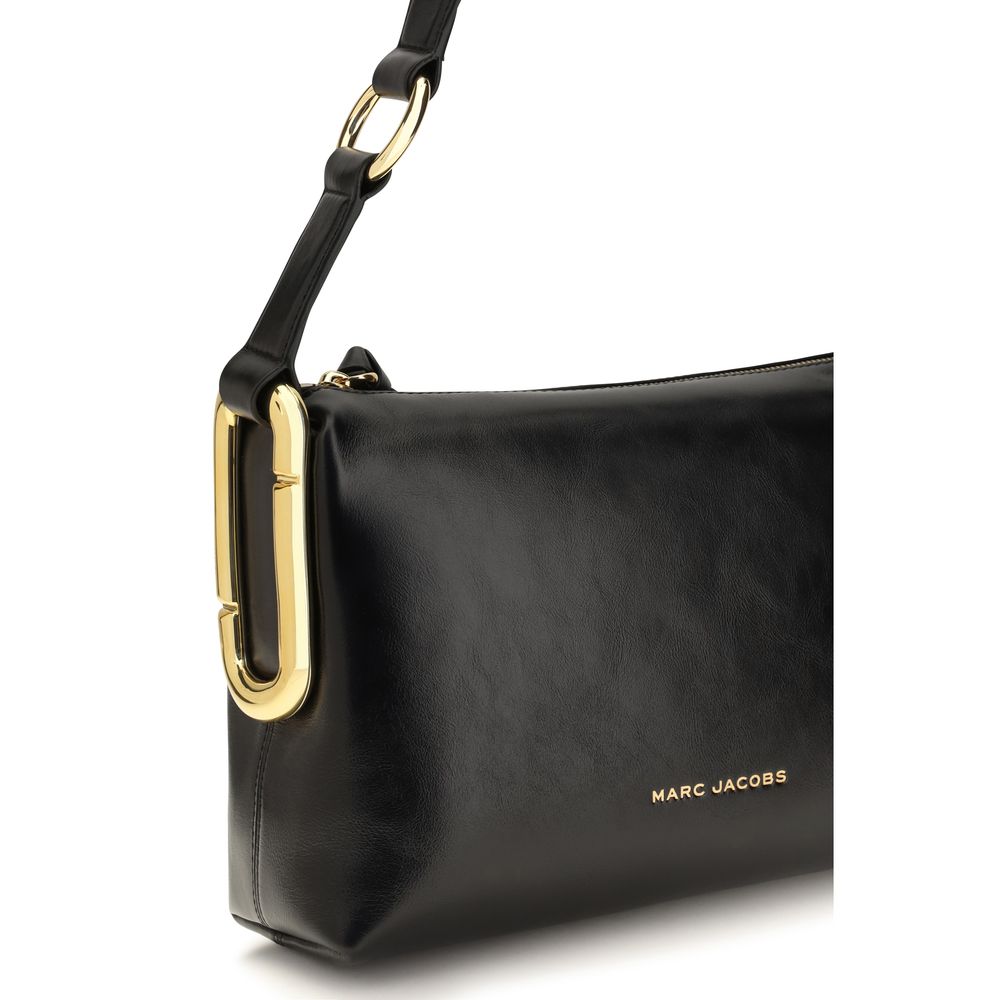 Women’s Marc Jacobs Black Calf Leather Bos Taurus Shoulder Bag